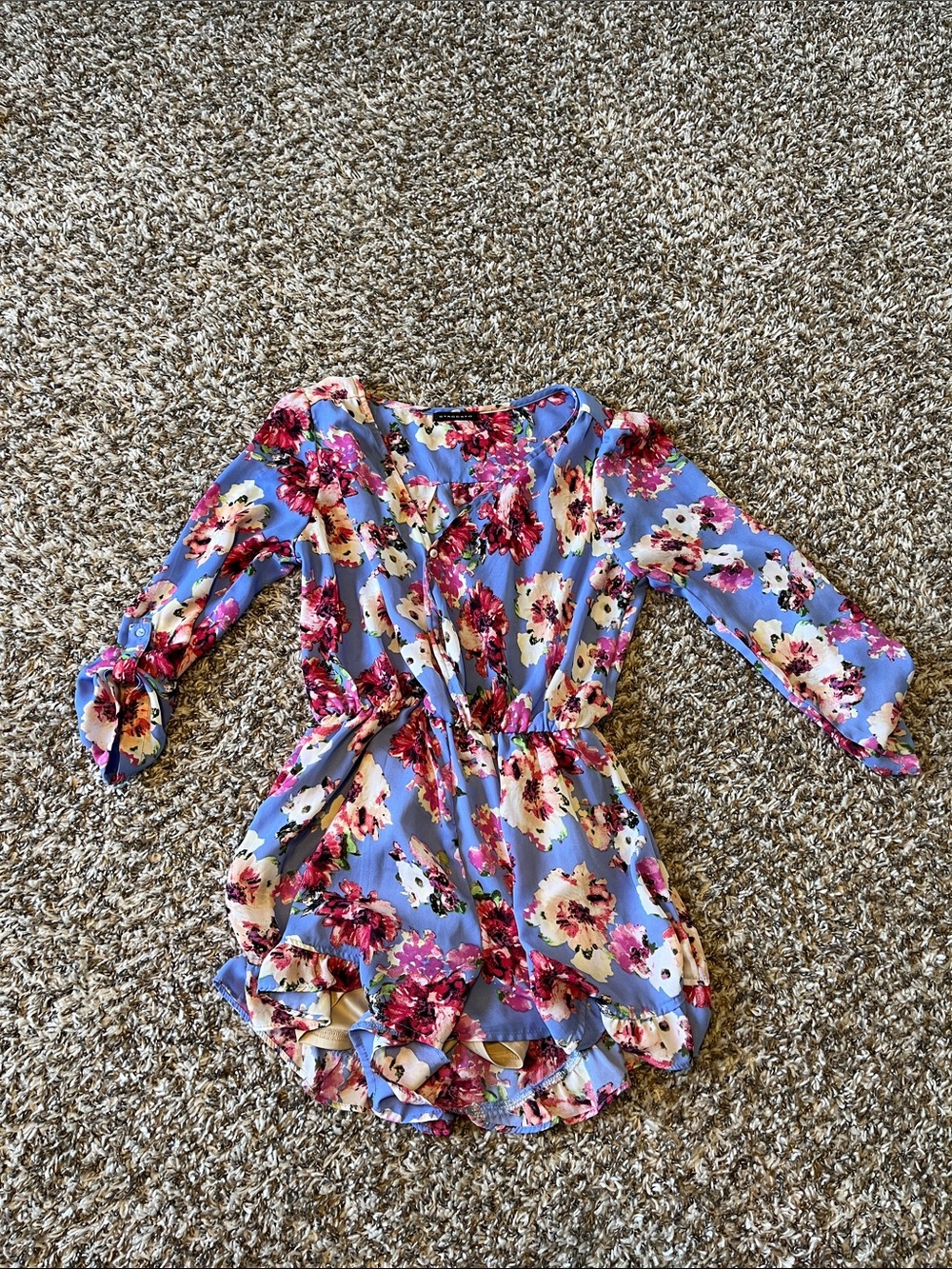 Staccato Lavender Floral Print Dress